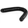 DoublePlayz Gode Big Tortos 55 x 5.5cm Noir